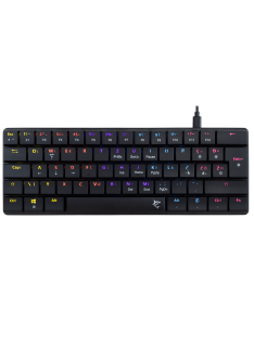 Tunisie Clavier Gamer WHITE SHARK NAGAMAKI BROWN SWITCH - BLACK / QWERTY