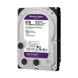 Tunisie Disque dur / SSD / Nvme Western Digital Purple Surveillance 6To 64Mo Cache