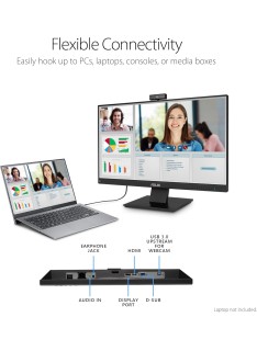 Tunisie Ecrans Pro Asus BE24EQK, 23.8" IPS - Webcam intégrée