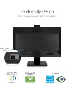 Tunisie Ecrans Pro Asus BE24EQK, 23.8" IPS - Webcam intégrée