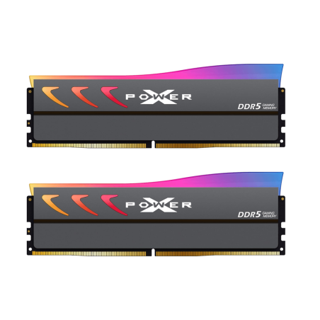 Tunisie Barrette mémoire Silicon Power XPOWER Storm DDR5 32GB RGB ( 2x16GB) 6000 Mhz - CL30
