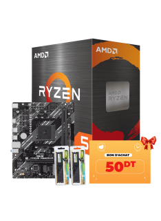 Tunisie Level Up Processeur LEVEL UP Ryzen 5 5600GT + Bon d'achat 50dt Offert