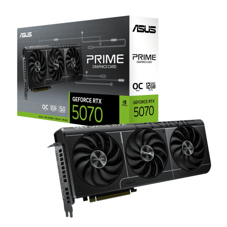 Tunisie Carte Graphique ASUS PRIME GeForce RTX 5070 12GB GDDR7 OC Edition