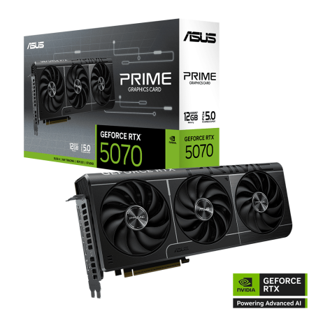 Tunisie Carte Graphique ASUS PRIME GeForce RTX 5070 12GB GDDR7