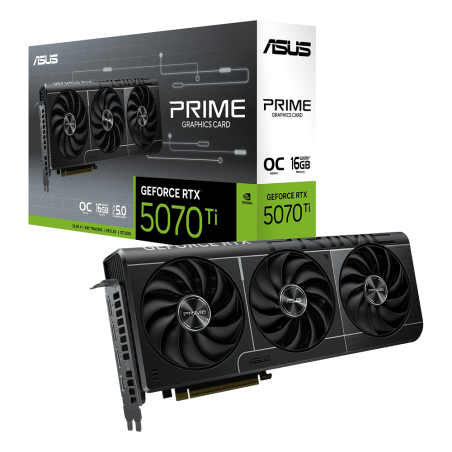 Tunisie Carte Graphique ASUS PRIME GeForce RTX 5070 Ti 16GB GDDR7 OC