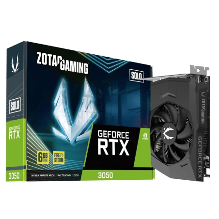 Tunisie Carte Graphique ZOTAC GAMING GeForce RTX 3050 6GB GDDR6 Solo