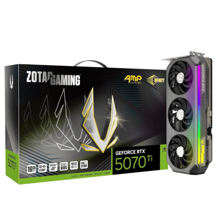 Tunisie Carte Graphique ZOTAC GAMING GeForce RTX 5070 Ti Extreme INFINITY 16GB GDDR7