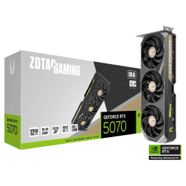 Tunisie Carte Graphique ZOTAC GAMING GeForce RTX 5070 Solid 12GB OC GDDR7