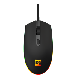 Tunisie Souris Gamer R8 RVB-1605 - BLACK