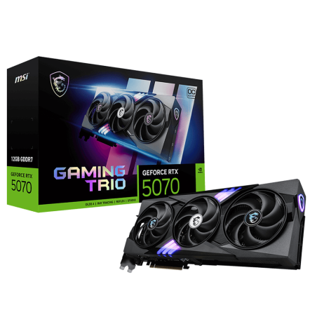 Tunisie Carte Graphique MSI GeForce RTX 5070 12G GAMING TRIO OC