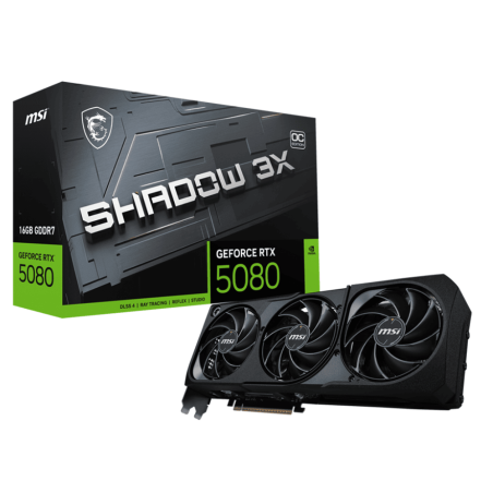 Tunisie Carte Graphique MSI GeForce RTX 5080 16G SHADOW 3X OC