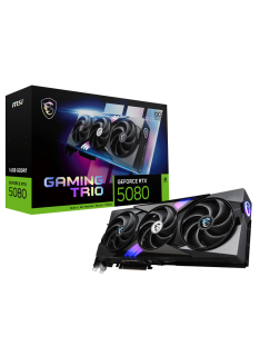 Tunisie Carte Graphique MSI GeForce RTX 5080 16G GAMING TRIO OC