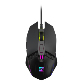 Tunisie Souris Gamer R8 RGB 1617A - BLACK