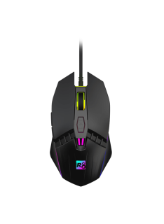 Tunisie Souris Gamer R8 RGB 1617A - BLACK
