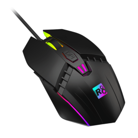 Tunisie Souris Gamer R8 RGB 1617A - BLACK