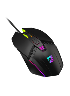 Tunisie Souris Gamer R8 RGB 1617A - BLACK