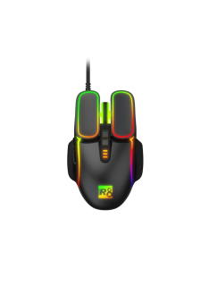 Tunisie Souris Gamer R8 LED 1618A - BLACK
