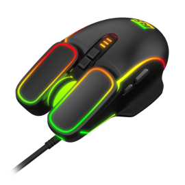 Tunisie Souris Gamer R8 LED 1618A - BLACK