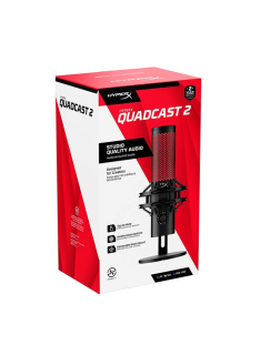 Tunisie Microphone Gamer HYPERX QUAD CAST 2 USB