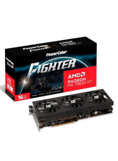 Tunisie Carte Graphique PowerColor Fighter Radeon Rx 7800 XT - 16Gb