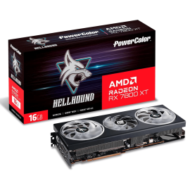 Tunisie Carte Graphique PowerColor Hellhound Radeon Rx 7800 XT - 16Gb