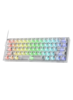 Tunisie Clavier Gamer Redragon FIZZ K617 RGB TRANSPARENT
