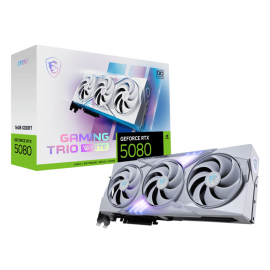 Tunisie Carte Graphique MSI GeForce RTX 5080 16G GAMING TRIO OC - WHITE