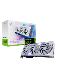 Tunisie Carte Graphique MSI GeForce RTX 5080 16G GAMING TRIO OC - WHITE