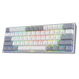 Tunisie Clavier Gamer Redragon FIZZ K617 RGB White/Grey - Red Switch