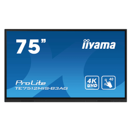Tunisie Écran Interactif IIYAMA 75" ProLite TE7512MIS-B3AG - 8ms 60Hz IPS