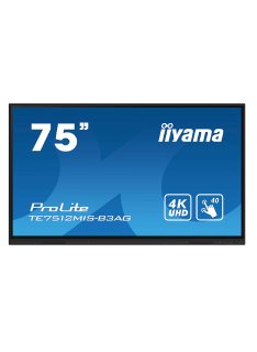 Tunisie Écran Interactif IIYAMA 75" ProLite TE7512MIS-B3AG - 8ms 60Hz IPS