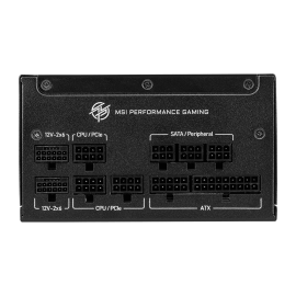 Tunisie Bloc d'alimentation MSI MPG A1250GS PCIE5