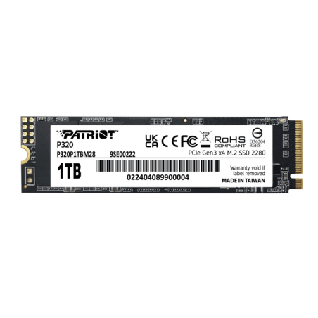 Tunisie Disque dur / SSD / Nvme Patriot P320 M.2 NVMe 1 To