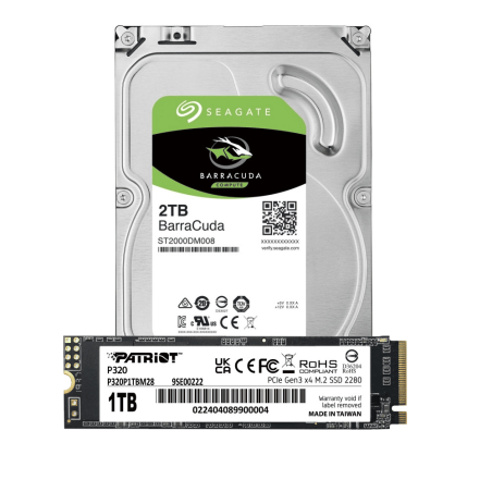 Tunisie Level Up Stockage Pack Nvme 1Tb + HDD 2Tb