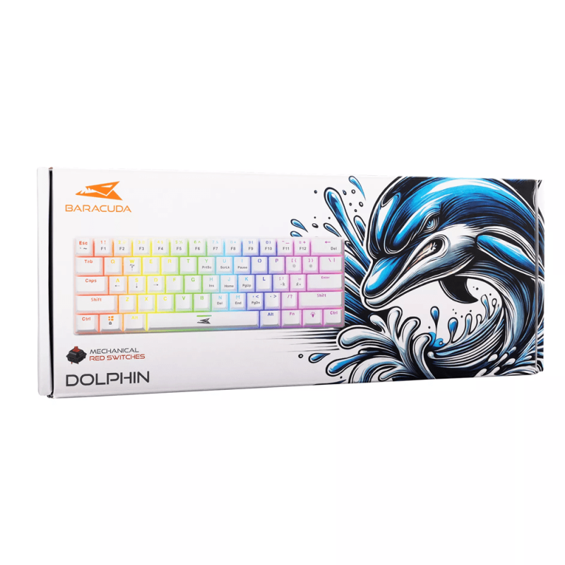 Tunisie Clavier Gamer MSI FORGE GK600 TKL WIRELESS SKY