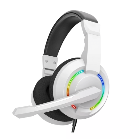 Tunisie Micro-casque Gamer BARACUDA BGH-021 HYDRA - WHITE