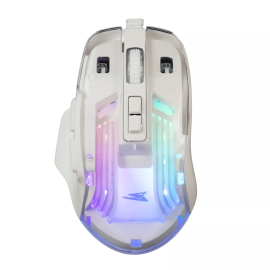 Tunisie Souris Gamer Baracuda BGM-062 Anglerfish - White