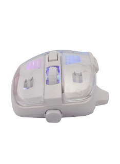 Tunisie Souris Gamer Baracuda BGM-062 Anglerfish - White
