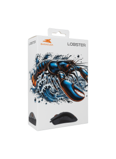 Tunisie Souris Gamer Baracuda BGM-081 Lobster - Black