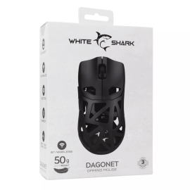 Tunisie Souris Gamer White Shark WGM-5019 DAGONET Wireless - BLACK