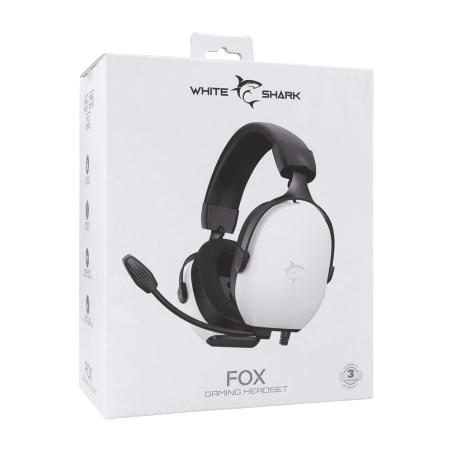 Tunisie Micro-casque Gamer White Shark GH 2445 FOX - WHITE