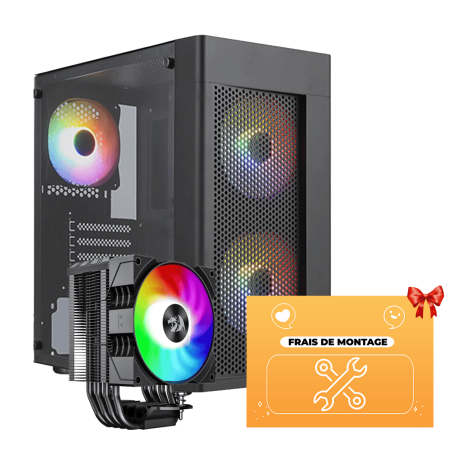 Tunisie Level Up Refroidissement LEVEL UP CC-1014 ARGB + Frais de montage Gratuit