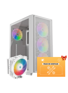 Tunisie Level Up Refroidissement LEVEL UP AG400 White ARGB + Frais De Montage Gratuit
