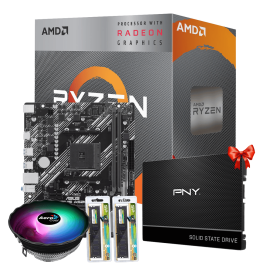 Tunisie Level Up Processeur LEVEL UP Ryzen 5 3400G + SSD 250Gb Offert