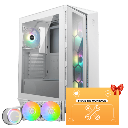 Tunisie Level Up Refroidissement LEVEL UP MSI E240 White + Frais de montage Gratuit