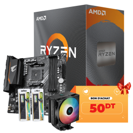 Tunisie Level Up Processeur LEVEL UP Ryzen 7 5700X  + Bon d'achat 50Dt Offert