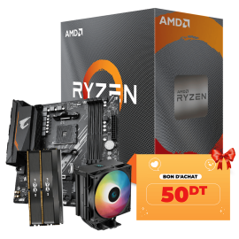 Tunisie Level Up Processeur LEVEL UP Ryzen 7 5800X + Bon d'achat 50Dt Offert