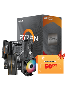 Tunisie Level Up Processeur LEVEL UP Ryzen 7 5800X + Bon d'achat 50Dt Offert