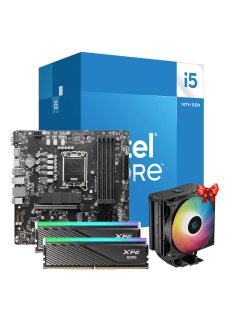 Tunisie Level Up Processeur Level Up i5-14400F DDR5 - AG400 DIGITAL ARGB offert