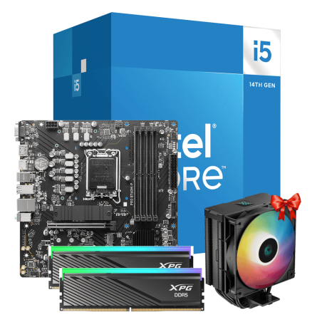 Tunisie Level Up Processeur Level Up i5-14400F DDR5 - AG400 DIGITAL ARGB offert